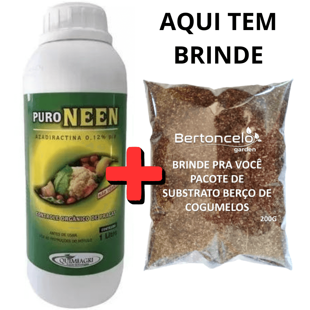 Inseticida Natural Óleo de Neem + Brinde