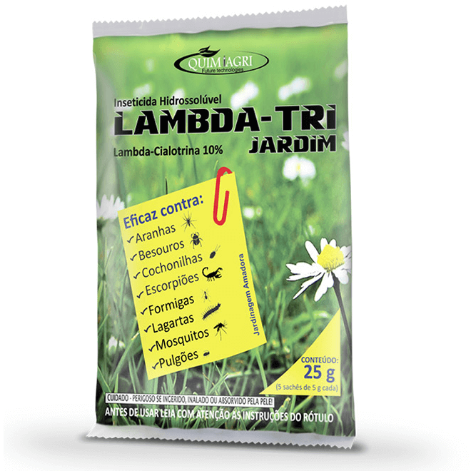 Inseticida Hidrossolúvel - Lambda-Tri Jardim