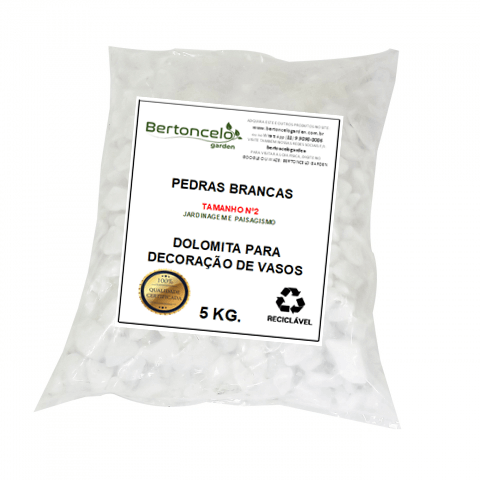 Pedra Branca nº02 - sc 5kg