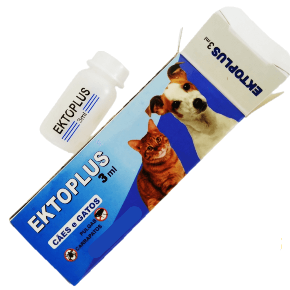 Pipeta Anti-pulgas e Carrapatos para Cães e Gatos