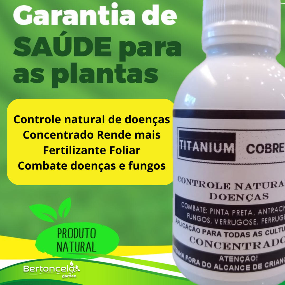 Barreira Protetora Previne Infecções Fúngicas e Bacterianas Titanium Cobre - 100ML