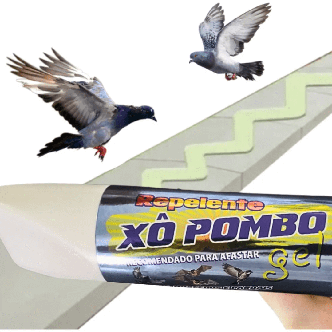 Afasta Educa e Repele Pássaros Repelente Ecológico Xô Pombo