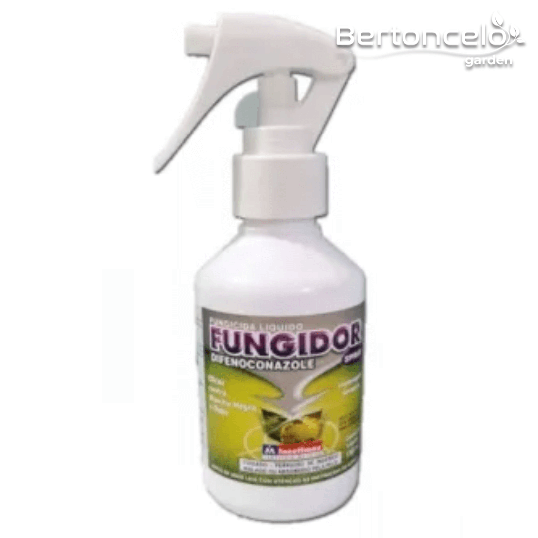Fungicida Spray Para Plantas Eficaz Contra Mancha Negra e Oídio Fungidor